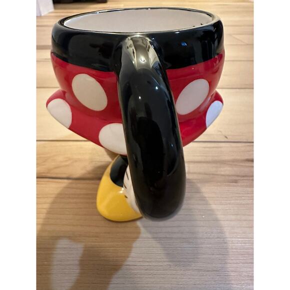 Authentic Original Disney Parks Minnie Mouse Bottom Skirt Legs Coffee Mug - Picture 3 of 13
